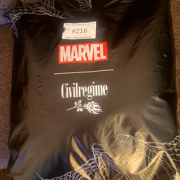 Civil Regime Rose MARVEL SPIDER-MAN Med hoodie new! - Picture 6 of 7